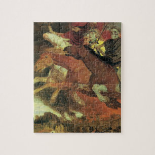 Puzzle La Guerre par Arnold Böcklin, Symbolisme Ancien Ar