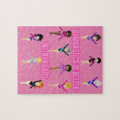 Puzzle La gymnastique est meilleure avec des amis assez r (Horizontal)