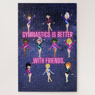 Puzzle La Gymnastique Est Mieux Avec Les Amis