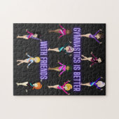 Puzzle La Gymnastique Est Mieux Avec Les Amis (Horizontal)