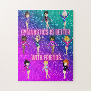 Puzzle La Gymnastique Est Mieux Avec Les Amis Super Spark