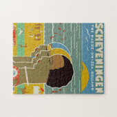 Puzzle ~ la Haye de Scheveningen sur la mer, Hollande (Horizontal)