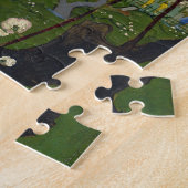 Puzzle La japonaise de Van Gogh après Hiroshige (Côté)