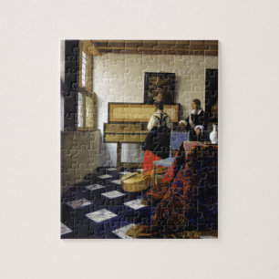 Puzzle La leçon de musique par Johannes Vermeer