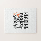 Puzzle La lecture de l'art vous rend intelligent (Horizontal)