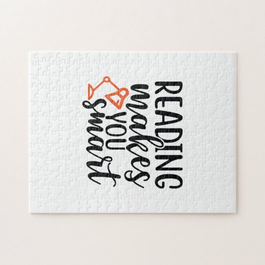 Puzzle La lecture de l'art vous rend intelligent (Horizontal)