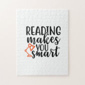 Puzzle La lecture de l'art vous rend intelligent (Vertical)