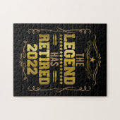 Puzzle La légende a pris sa retraite 2022 (Horizontal)