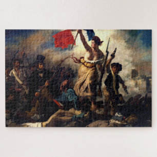 Puzzle La liberté à la tête du peuple, Eugene Delacroix