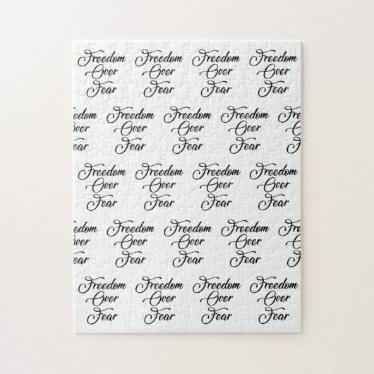 Puzzle La liberté face à la peur (Vertical)