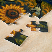 Puzzle La licorne de pinto dans une tempête (Côté)