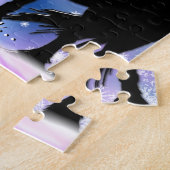 Puzzle La licorne noire mystique (Qu'Elle Neige) (Côté)