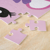 Puzzle La licorne rose (Côté)