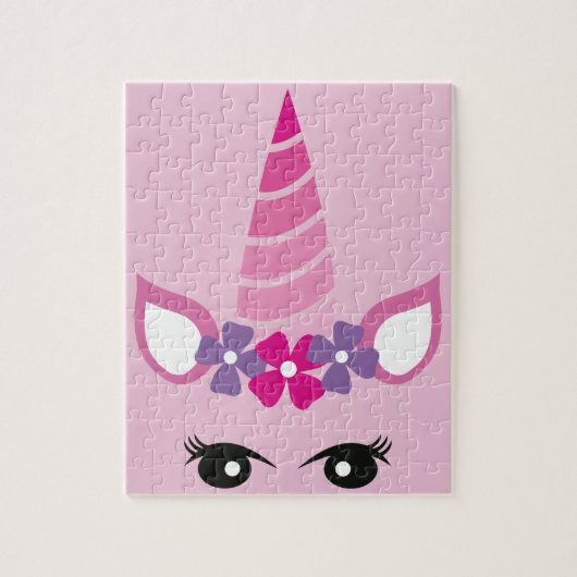 Puzzle La licorne rose (Vertical)