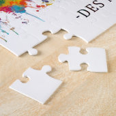 Puzzle La Ligne de Moines Iowa (Côté)