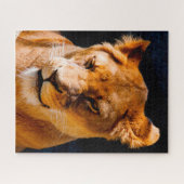Puzzle La lionne Big Cats. (Horizontal)