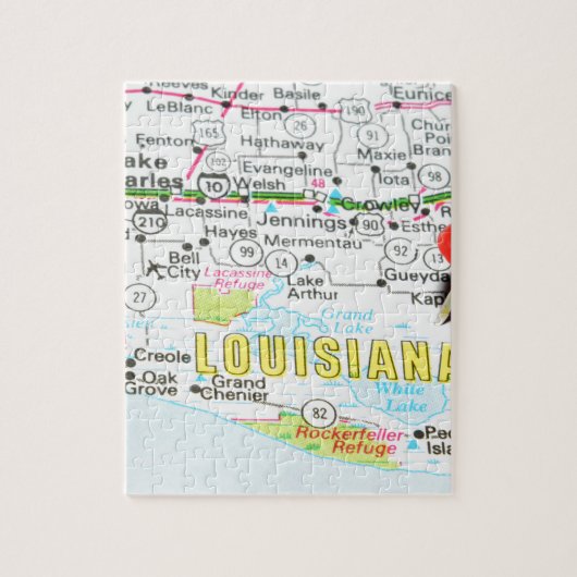 Puzzle La Louisiane (Vertical)