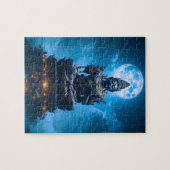 Puzzle La lumière de la pleine lune du Bouddha (Horizontal)