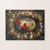 Puzzle La Madonna dans la vallée des fleurs de la Garland (Horizontal)