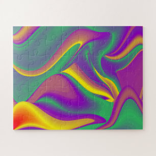 Puzzle La magie des couleurs Abstrait Rainbowart 3D