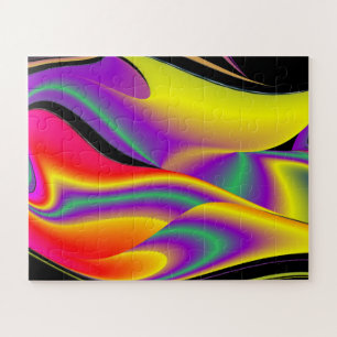 Puzzle La magie des couleurs Abstrait Rainbowart 3D