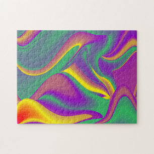 Puzzle La magie des couleurs Abstrait Rainbowart 3D