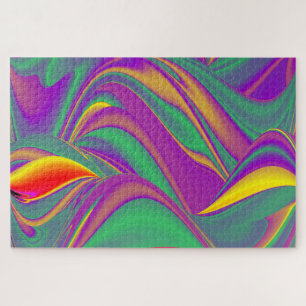 Puzzle La magie des couleurs Abstrait Rainbowart 3D