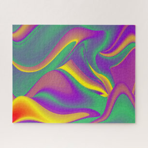 Puzzle La magie des couleurs Abstrait Rainbowart 3D
