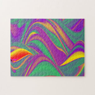 Puzzle La magie des couleurs Abstrait Rainbowart 3D