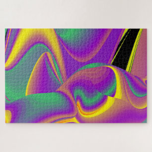 Puzzle La magie des couleurs Abstrait Rainbowart 3D