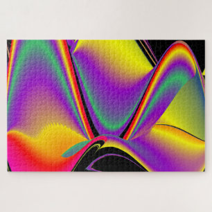 Puzzle La magie des couleurs Abstrait Rainbowart 3D