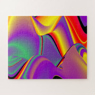 Puzzle La magie des couleurs Abstrait Rainbowart 3D
