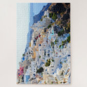 Puzzle La magnifique Grèce colorée (Vertical)