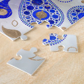 Puzzle La main de Hamsa sur la mère de la perle (Côté)