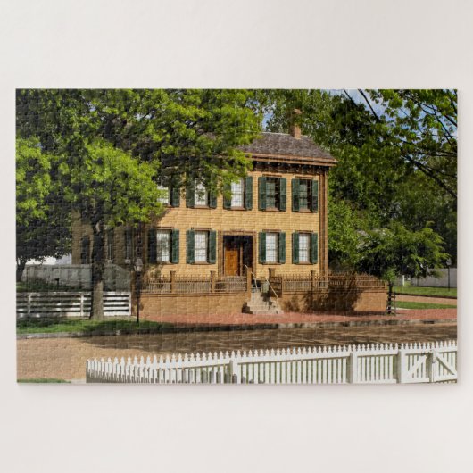 Puzzle La maison d'Abraham Lincoln (Horizontal)