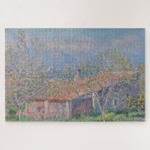Puzzle La maison du jardinier d'Antibes de Claude Monet (