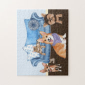 Puzzle La maison où sont les animaux (Vertical)