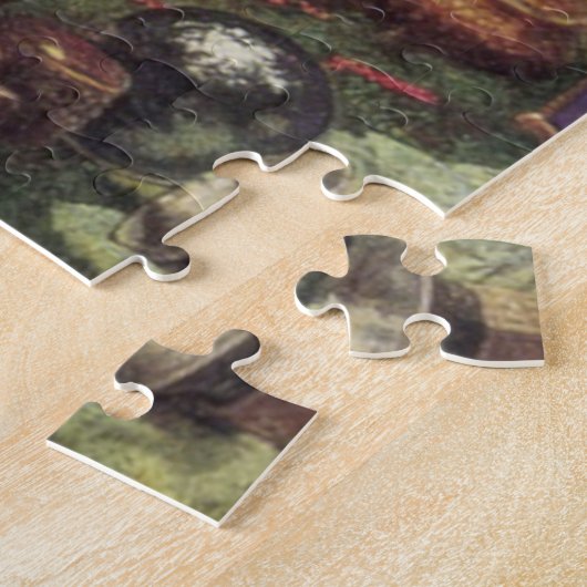 Puzzle La mariée de Bertuccio (par Edward Robert Hughes) (Côté)