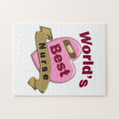 Puzzle La meilleure infirmière du monde (Horizontal)