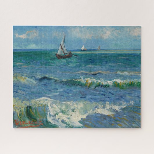 Puzzle La mer aux Saintes Maries de la Mer | Van Gogh (Horizontal)