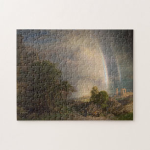 Puzzle La mer Egée par l'église Frédéric Edwin