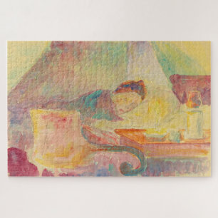 Puzzle La mère de l'artiste au lit – Camille Pissarro