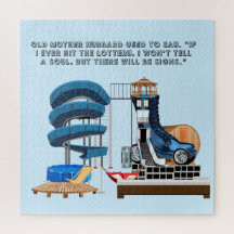 La Mère Hubbard Gagne à la Loterie, une énigme