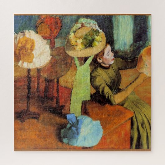 Puzzle La Millinery Shop par Edgar Degas, (Vertical)