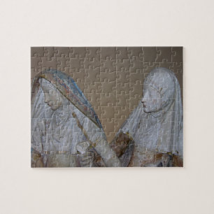 Puzzle La mise au tombeau, détail de deux des femmes