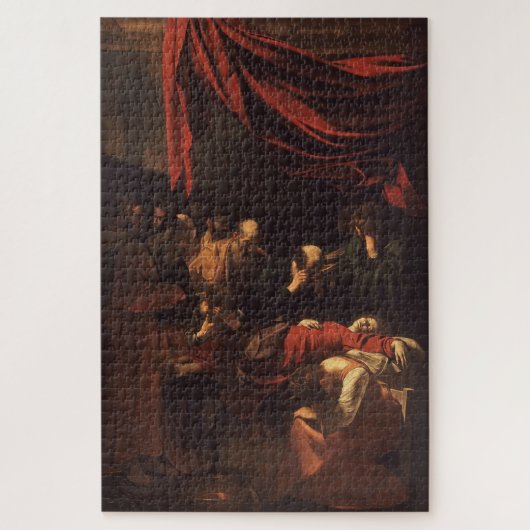 Puzzle La mort de la Vierge (1604-1606) par Caravaggio (Vertical)