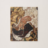 Puzzle La Mort et la Pucelle d'Egon Schiele (Vertical)