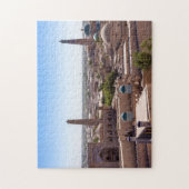 Puzzle La mosquée Islam Khodja et la citadelle Kunya-ark (Vertical)