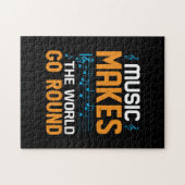 Puzzle La Musique Fait Le Tour Du Monde (Horizontal)