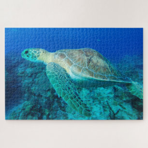 Puzzle La natation des tortues de mer